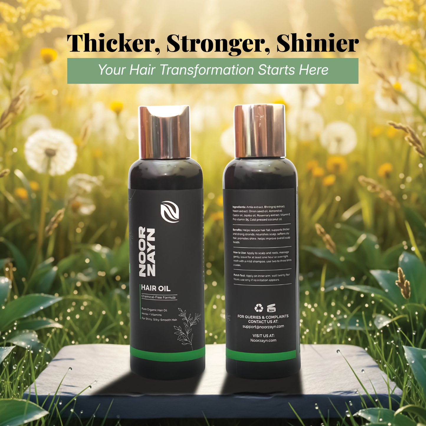 Buy Noor Zayn All‑in‑One Herbal Hair Oil